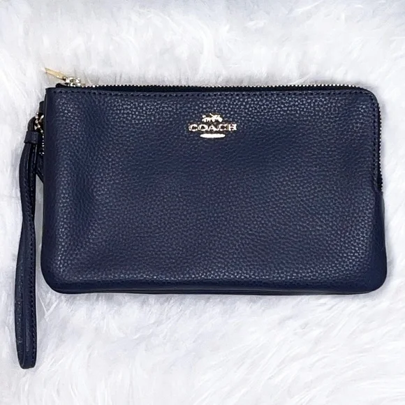 *NWOT* Coach Double Zip Wallet Wristlet - Picture 2 of 5